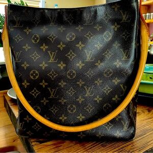 Authentic Vintage Louis Vuitton looping shoulder bag GM